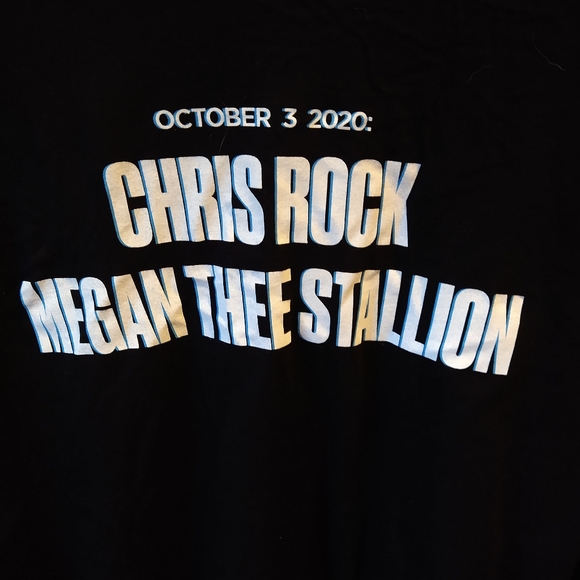 Saturday Night Live SNL Season 46 Shirt LG Megan Thee Stallion Chris Rock NWT - Picture 2 of 6